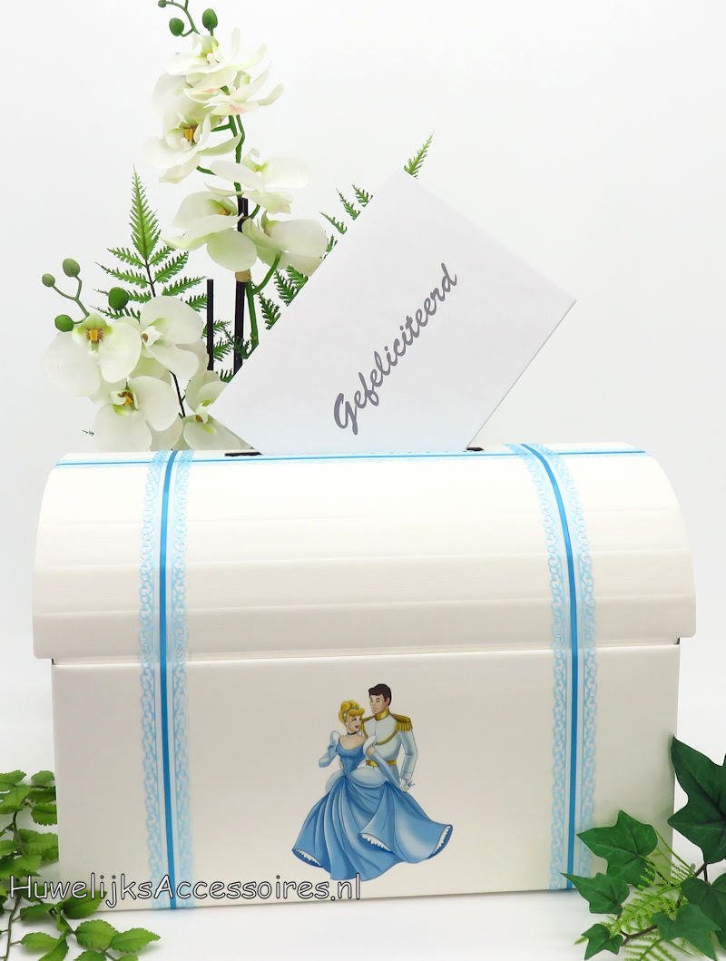 Disney Enveloppendoos Assepoester en prins Charming