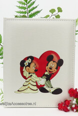 Disney Gastenboek met op de voorkant Mickey en Minnie