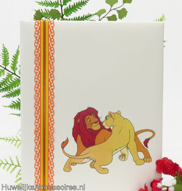 Disney Simba en Nala receptie gastenboek