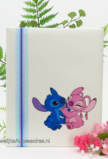 Disney Stitch en Angel bruiloft receptie gastenboek