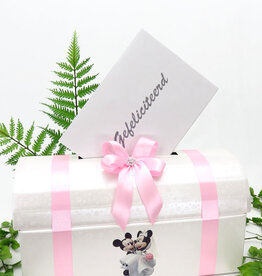 Disney Mickey en Minnie huwelijk receptie enveloppendoos