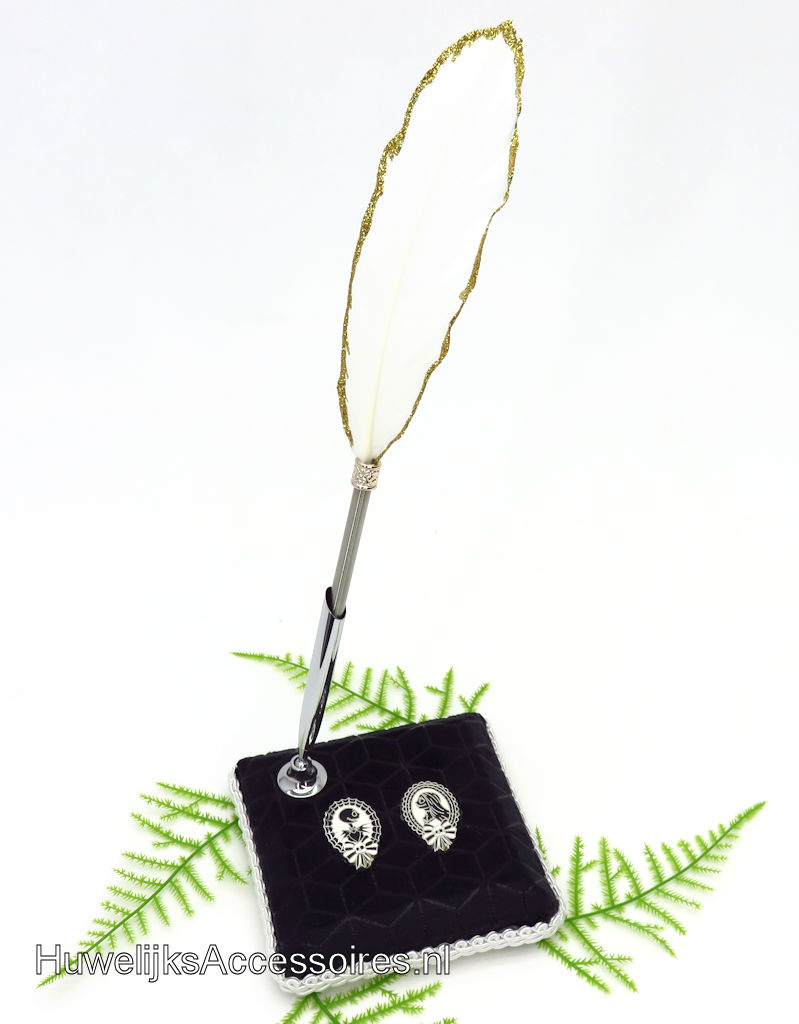 Disney Receptie pen houder met Jack Skellington en Sally cameo's