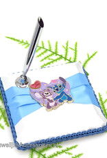 Disney Disney bruiloft receptie pen houder met Stitch en Angel
