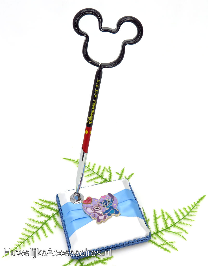 Disney Disney bruiloft receptie pen houder met Stitch en Angel