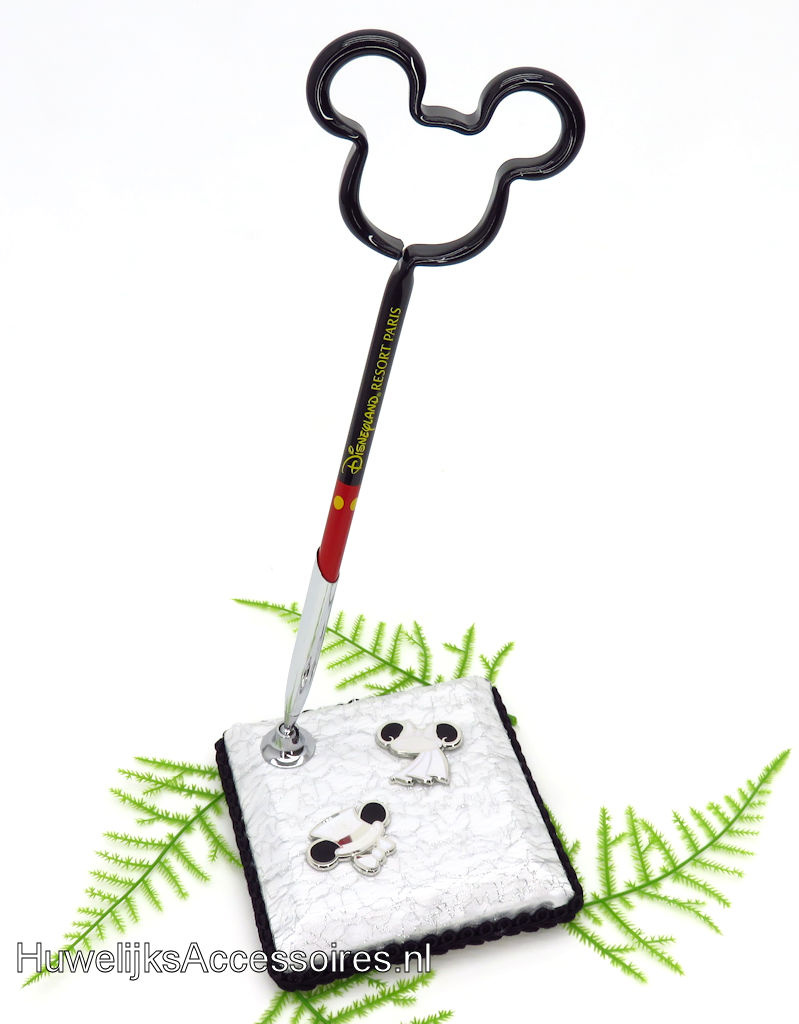Disney Disney Mickey en Minnie "Trouw hoeden" bruiloft receptie pen houder