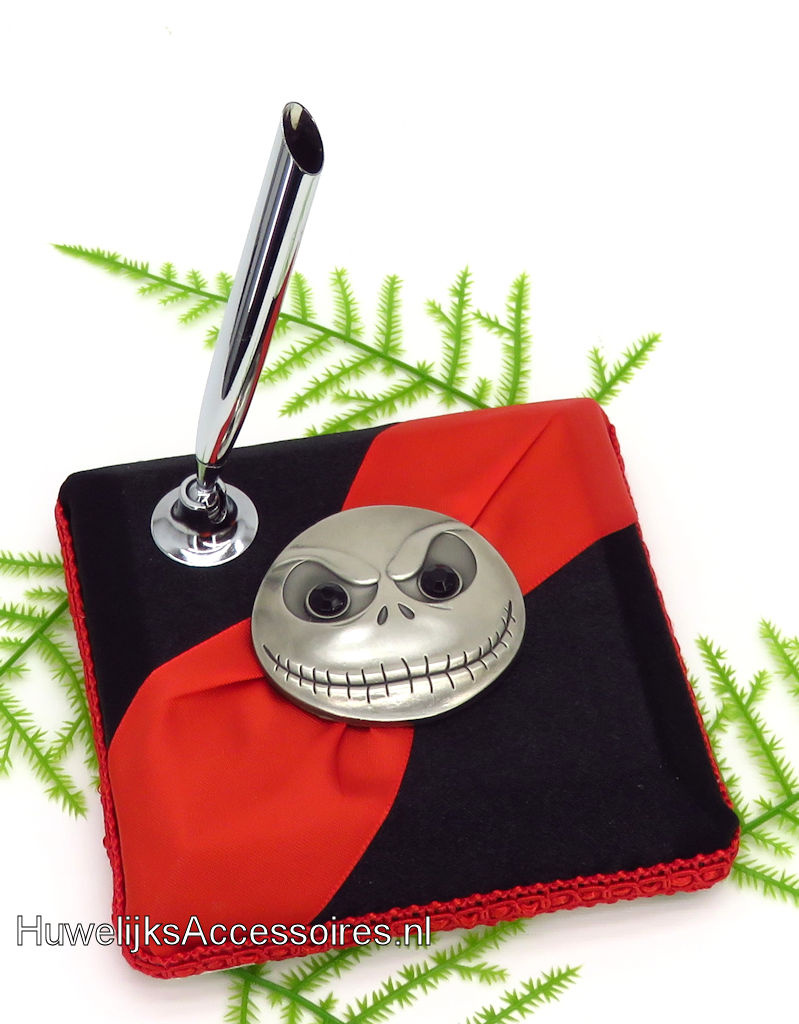 Disney Trouwreceptie pen houder met Jack Skellington