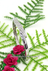 Prachtige gekleurde ovale zilver bruidsarmband