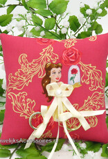 Disney Disney Belle donker roze ring kussen