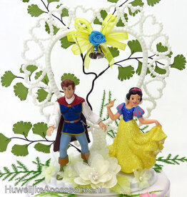 Disney Sneeuwwitje en Prins Charming taarttopper
