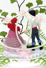 Disney Disney Prinses Ariel en Prins Eric trouw taarttopper