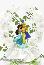 Disney Disney prinses Jasmijn en Aladdin trouwtaart topper