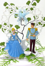 Disney Disney Prinses Cinderella en Prins Charming bruidstaart topper