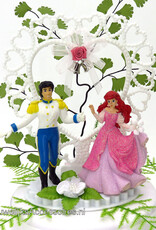 Disney Disney Prinses Ariel en Prins Eric bruidstaart topper