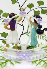 Disney Disney Prinses Jasmijn en Prins Aladdin trouw taarttopper