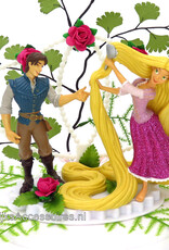 Disney Disney Prinses Rapunzel en Flynn Rider trouw taarttopper