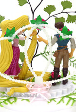 Disney Disney Prinses Rapunzel en Flynn Rider trouw taarttopper