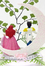 Disney Disney Prinses Ariel en Prins Eric bruidstaart topper met maan