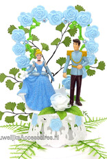 Disney Prachtige Disney Prinses Assepoester en prins bruiloft taarttopper