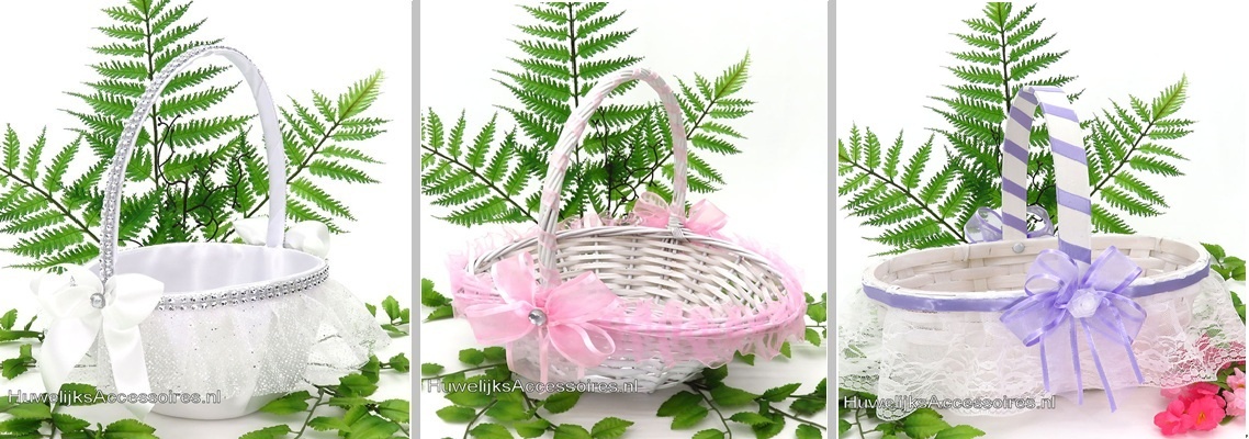 Strooimandjes voor de bruiloft