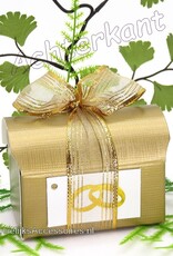 Gouden jubileum bedankje doosje