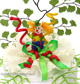 Taarttopper met leuke clown