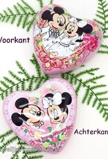 Disney Disney Mickey en Minnie roze trouwringen doosje