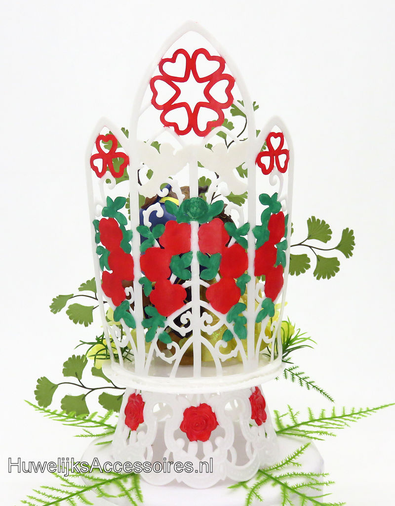 Disney Schitterende Disney bruidstaart topper van Belle en het Beest