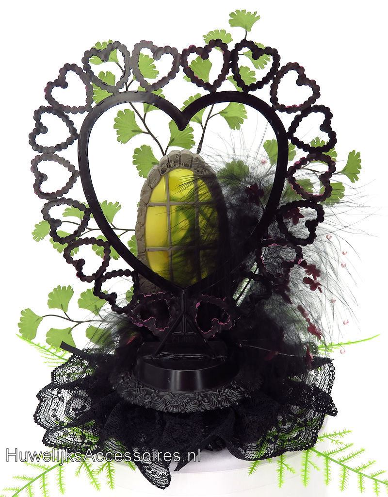 Disney Prachtige Disney Jack Skellington en Sally bruidstaart topper