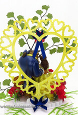 Disney Prachtige Disney Belle en het Beest bruiloft taarttopper