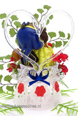 Disney Romantische Disney taarttopper met Belle en het Beest