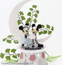 Disney Disney Mickey en Minnie bruiloft taarttopper