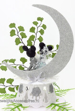 Disney Disney Mickey en Minnie bruiloft taarttopper