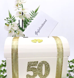 50 jaar Gouden huwelijk enveloppendoos