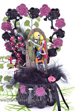 Disney Prachtige Disney Jack Skellington en Sally bruiloft taarttopper