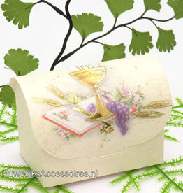 Eerste heilige communie bedankje doosje