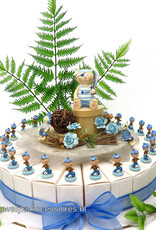 Communie bedankjes met piraten en voetballers figuurtjes