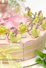 Geboorte bedankjes taart met sterren en maantjes