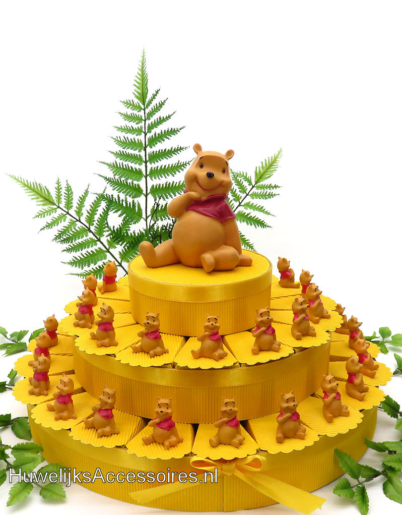 Disney Geboorte Disney bedankjes taart van Winnie de Poeh
