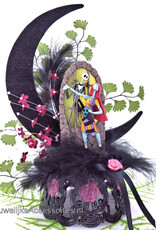 Disney Disney Jack Skellington en Sally trouwtaart topper met maan
