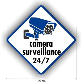 JERMA allerhandestickers Camera surveillance sticker.