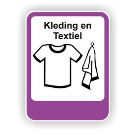 JERMA allerhandestickers Kleding recycling sticker