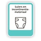 JERMA allerhandestickers Luiers  recycling pictogram sticker