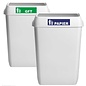 JERMA allerhandestickers Recycling sticker set 5 stickers