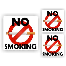 JERMA allerhandestickers No Smoking  stickers