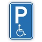 JERMA allerhandestickers Parkeerplaats Invalide sticker