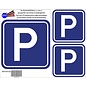 JERMA allerhandestickers Parkeerplaats sticker set van 3 stuks