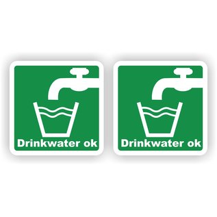 JERMA allerhandestickers Drinkwater ok sticker set