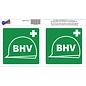 JERMA allerhandestickers BHV sticker set van 2 stuks.