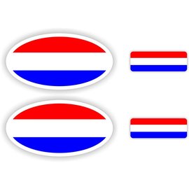 JERMA allerhandestickers Nederlandse vlag, stickers.