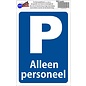 JERMA allerhandestickers Parkeren personeel verkeersbord sticker